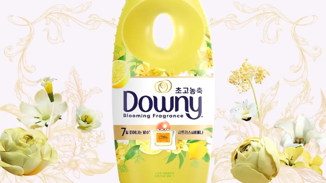 다우니 7일간 피어나는 향수 _ 다우니 Downy 아트