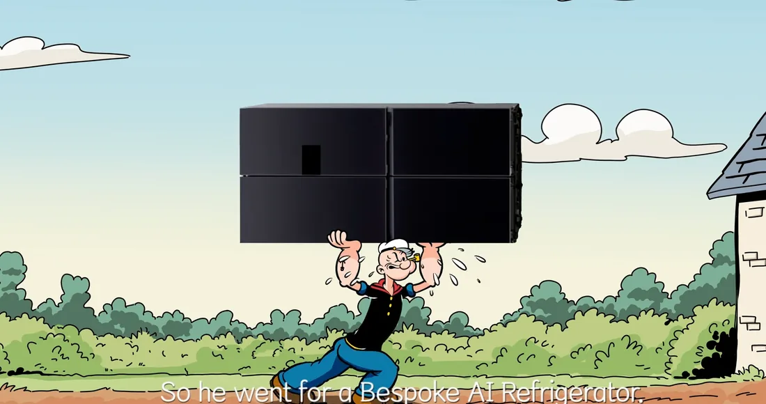 뽀빠이 비스포크 _ SAMSUNG AI TVC